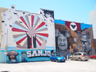 A mural in downtown San Jose