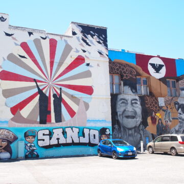 A mural in downtown San Jose