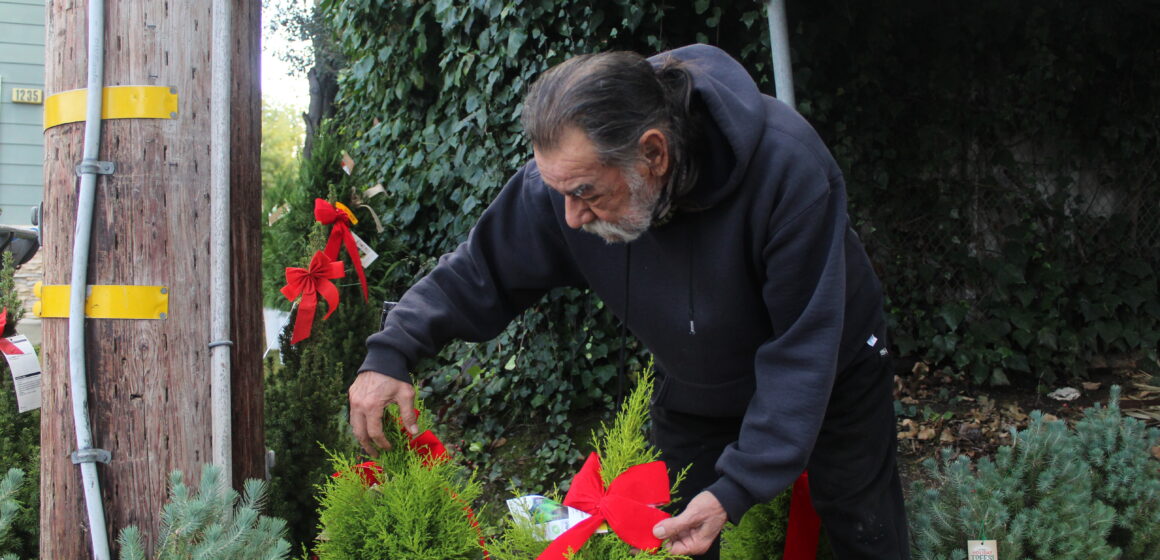 Ruben Orozco of the Alviso neighborhood said city parks officials are gatekeeping unused land. Photo by Vicente Vera.